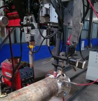 pipe welded with flange