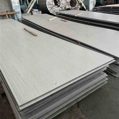 Platte aus Edelstahl 321