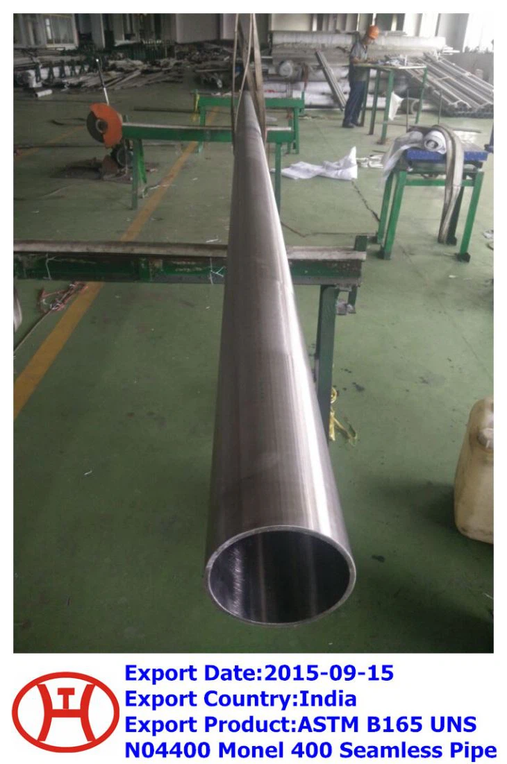 ASTM B165 UNS N04400 Monel 400 Nahtloses Rohr