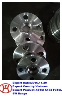 ASTM A 182 F 316 L SW Flansch