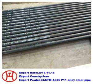 ASTM A 335  P 11  Nahtloses Stahlrohr