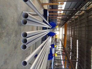 Edelstahl 254SMO ASTM A312 UNS S31254 Nahtlose, stark kaltverformte Rohre