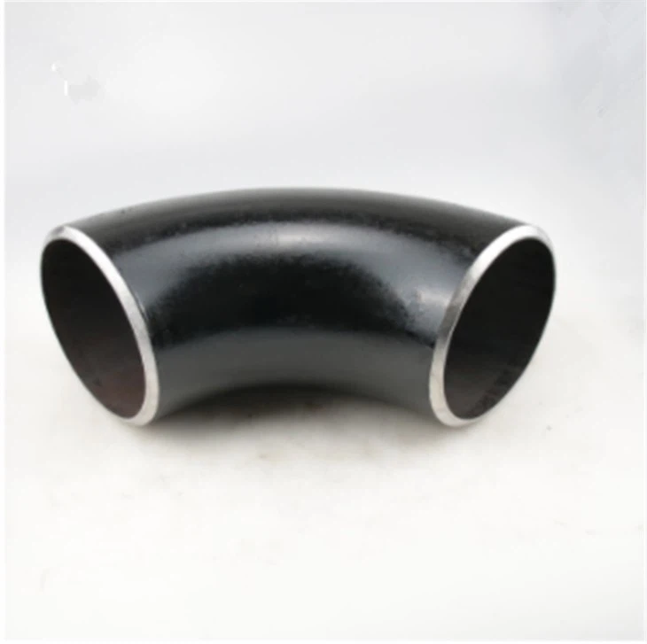 A234 WPB 1/2-48'' Pipe Fittings For Connect SCH80 90 Degree Long Radius Elbow 5