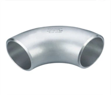B363-WPT12 SMLS LR BW ASME-B16.9 SCH80 1-Zoll-Edelstahl-Rohrfittings 90 Winkelbogen mit langem Radius